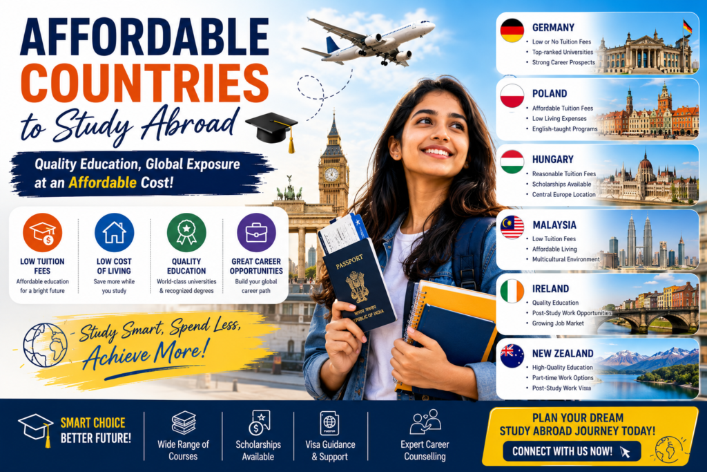 Affordable Countries to Study Abroad Affordable Countries to Study Abroad