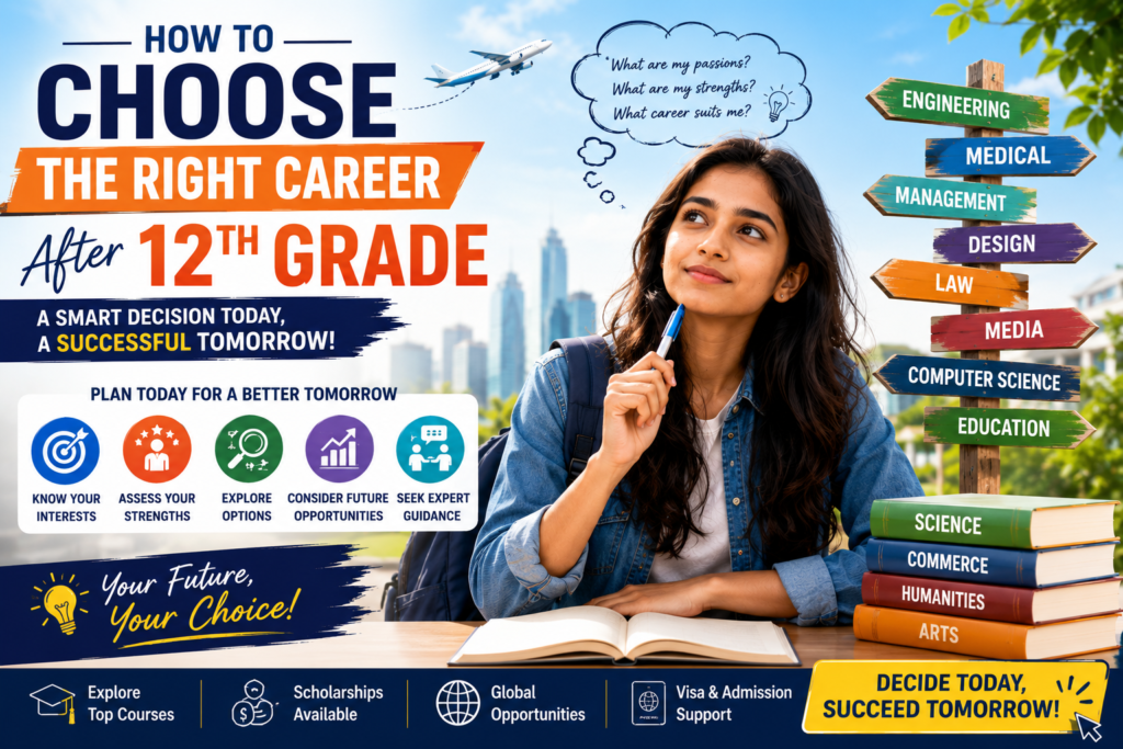 How to Choose the Right Career After 12th How to Choose the Right Career After 12th