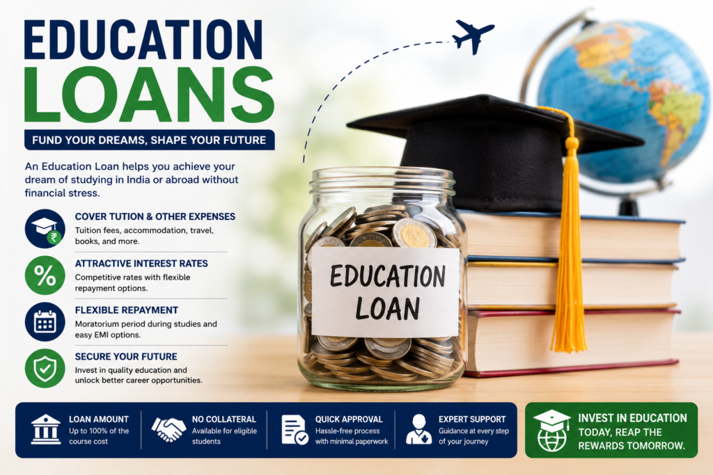 Education Loans for Studying Abroad