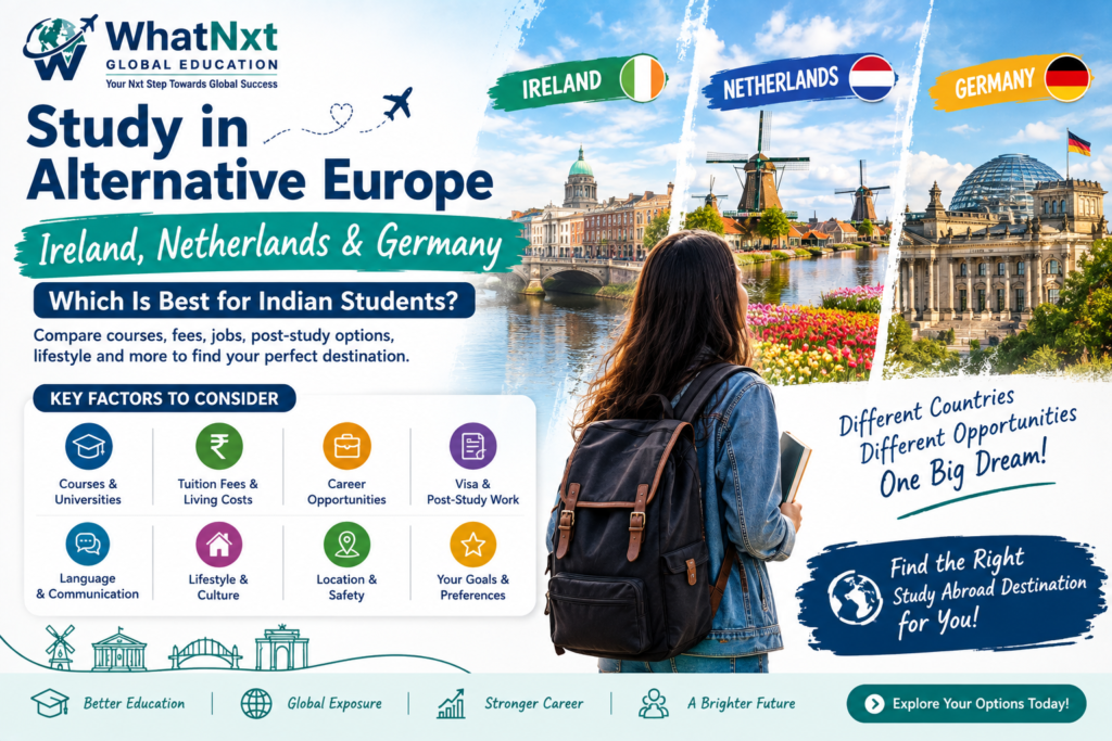 Ireland vs Netherlands vs Germany